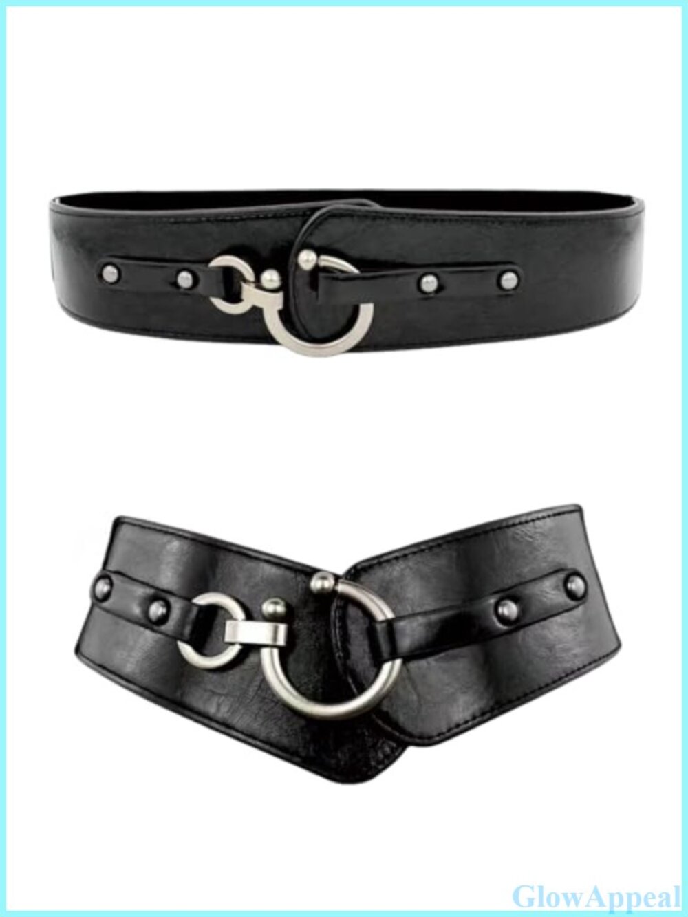 Wide Elastic Stretch Waist Belt Genuine Leather Retro Waistband for Dresses